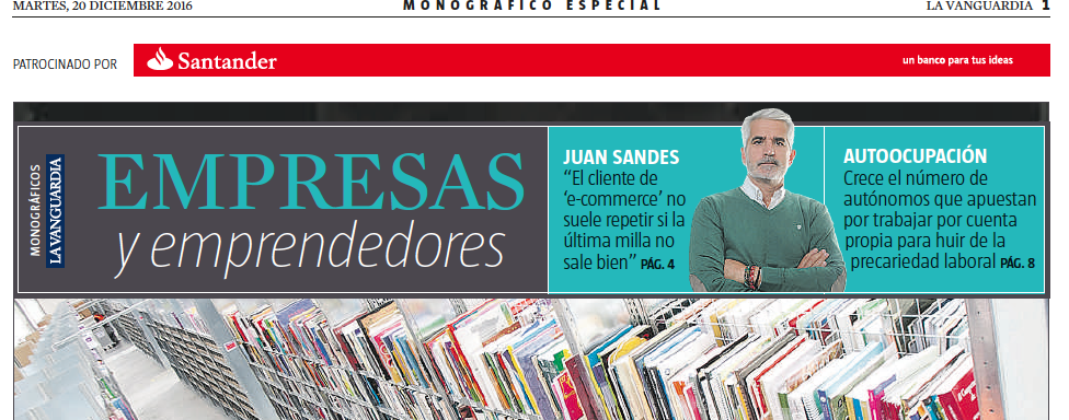 Entevista A Juan Sandes En La Vanguardia